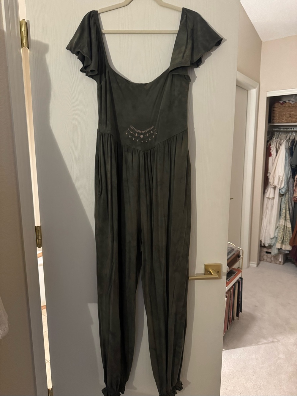 Purusha People Flutter Jumpsuit